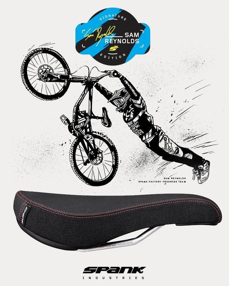 Spank Spoon Sniff Saddle - Sam Reynolds' Edition
