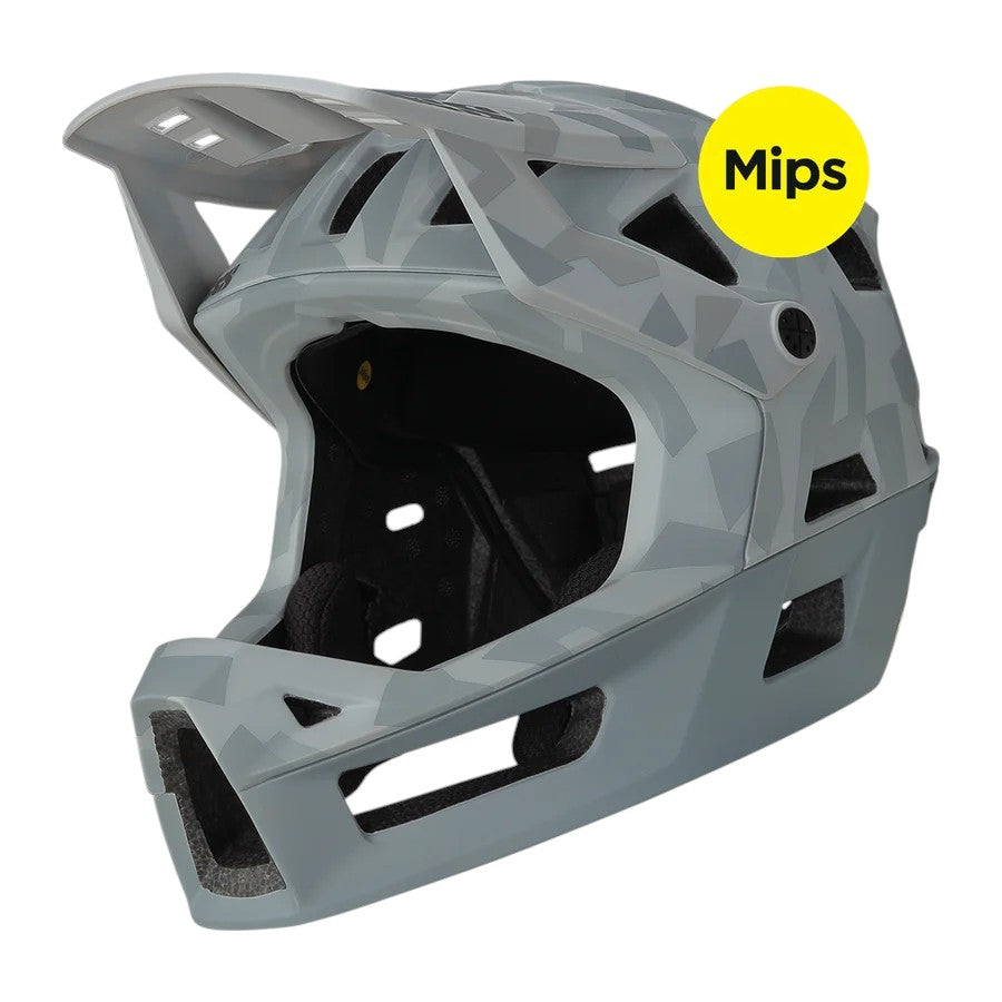 ixs fullface helm kinder iXS Helmet Trigger FF MIPS Camo Grey SM