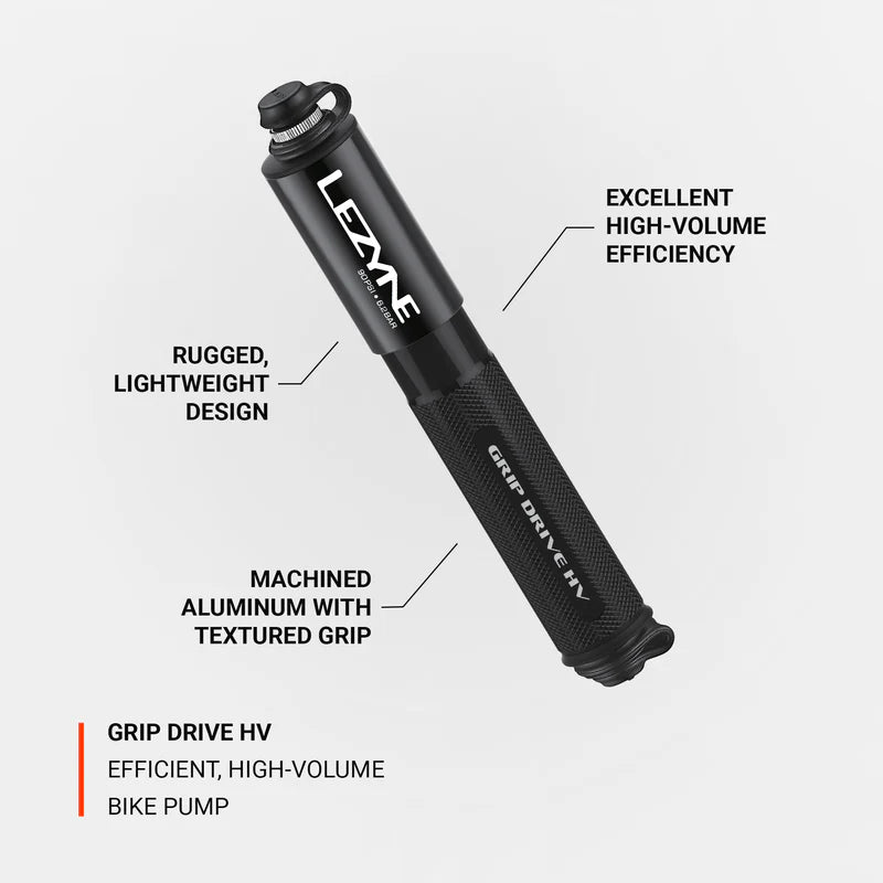 LEZYNE GRIP DRIVE HP 携帯ポンプ 4本セット Lezyne Grip Drive HP | Lezyne | BikesOnline.com