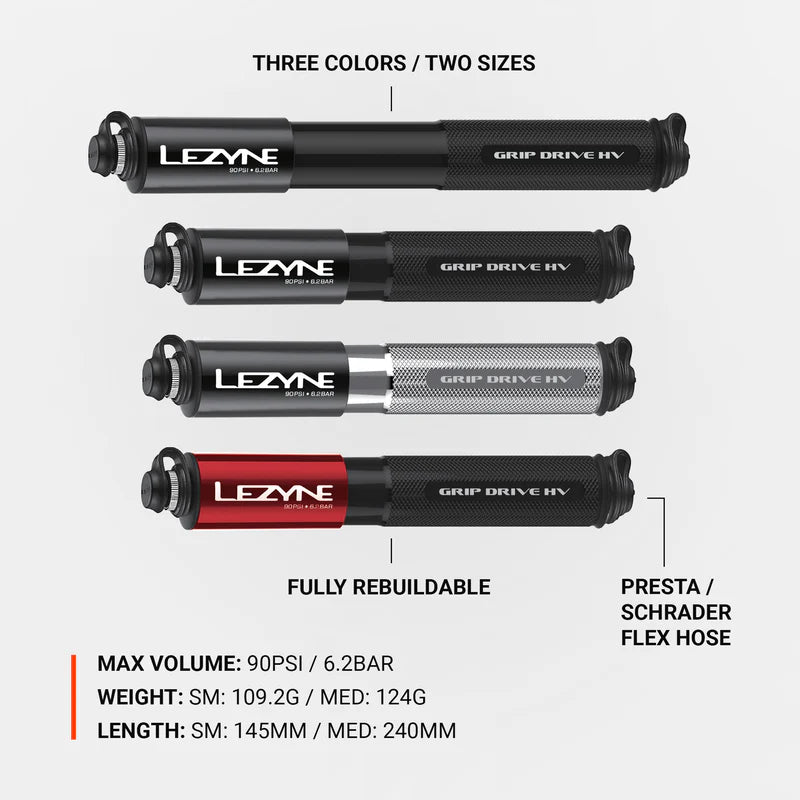 Lezyne Grip Drive HP | Lezyne | BikesOnline.com