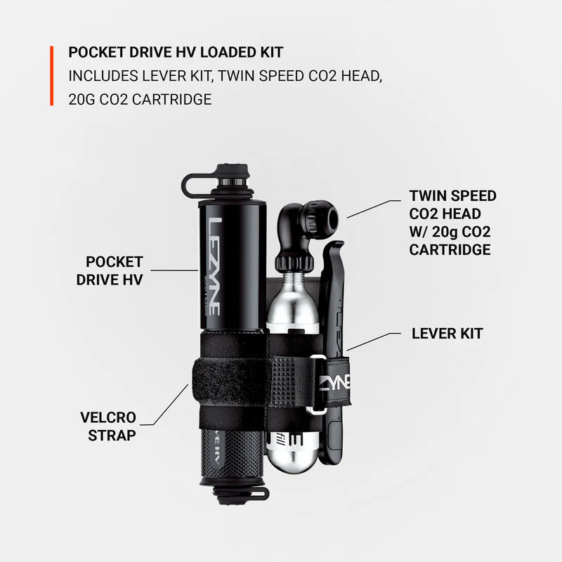 Lezyne Pocket Drive HV - Loaded Kit | BikesOnline.com