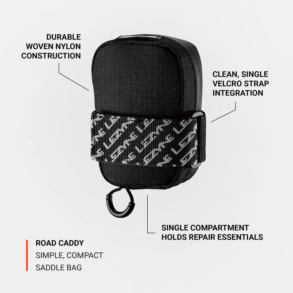 lezyne fahrradtasche Lezyne Road Caddy Bicycle Seat Bag, Black, One Size