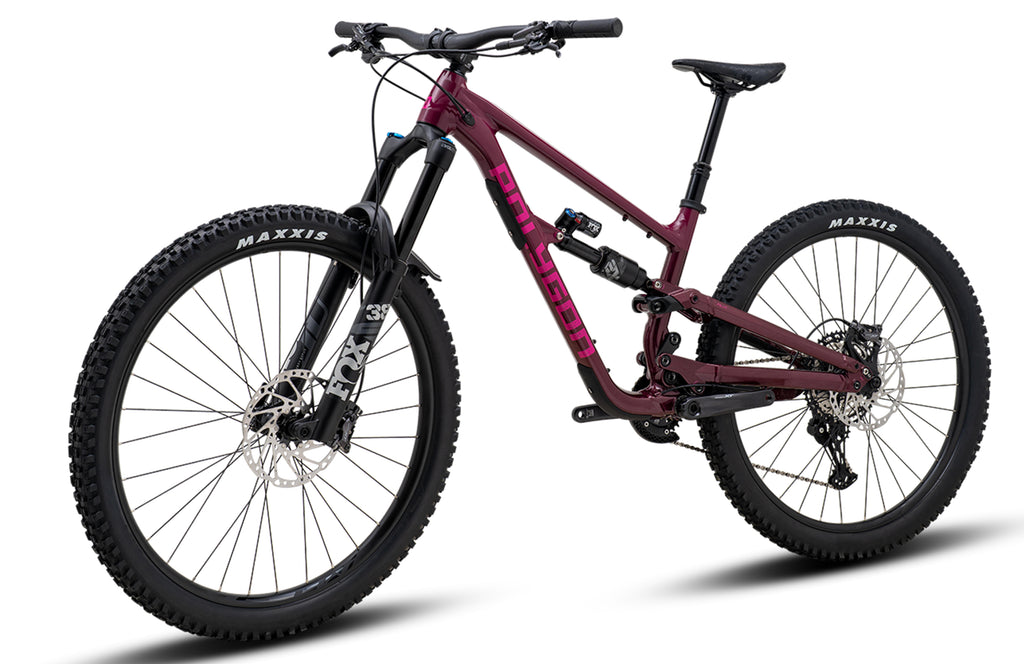 pinkes mountainbike Polygon Collosus N9