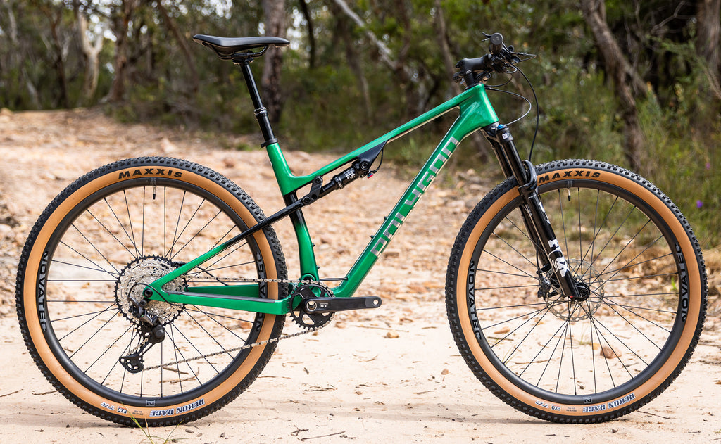 mountainbike green Polygon Syncline DR8