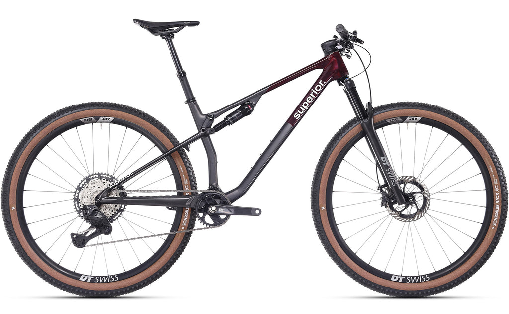 superduty mountainbike Superior XF 9.6 Team Farbe:Pink/Baby Pink MSZweirad 2x Rahmenschloss Befestigung kvinder Speed (11t x 42t