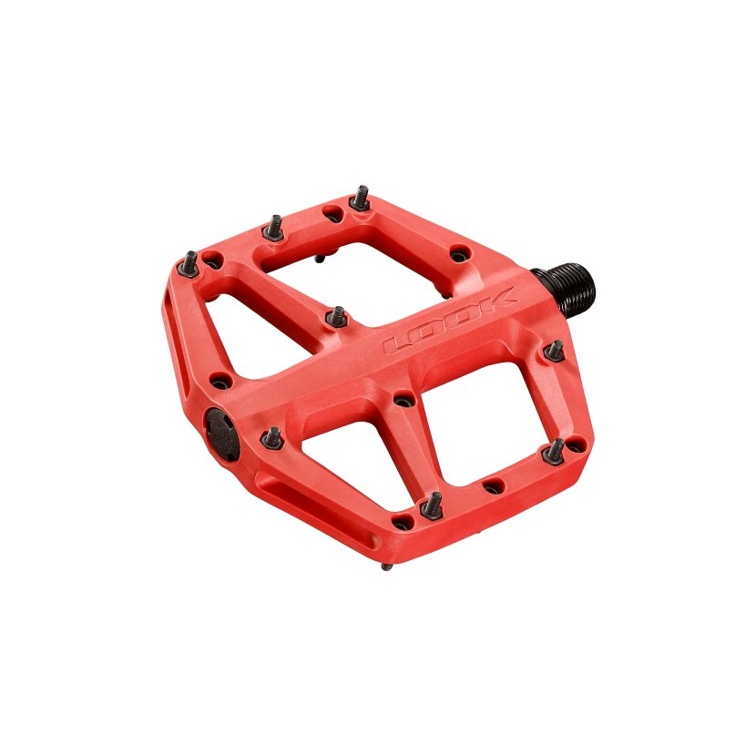 red mountain bike pedals LOOK Trail Fusion Pedals