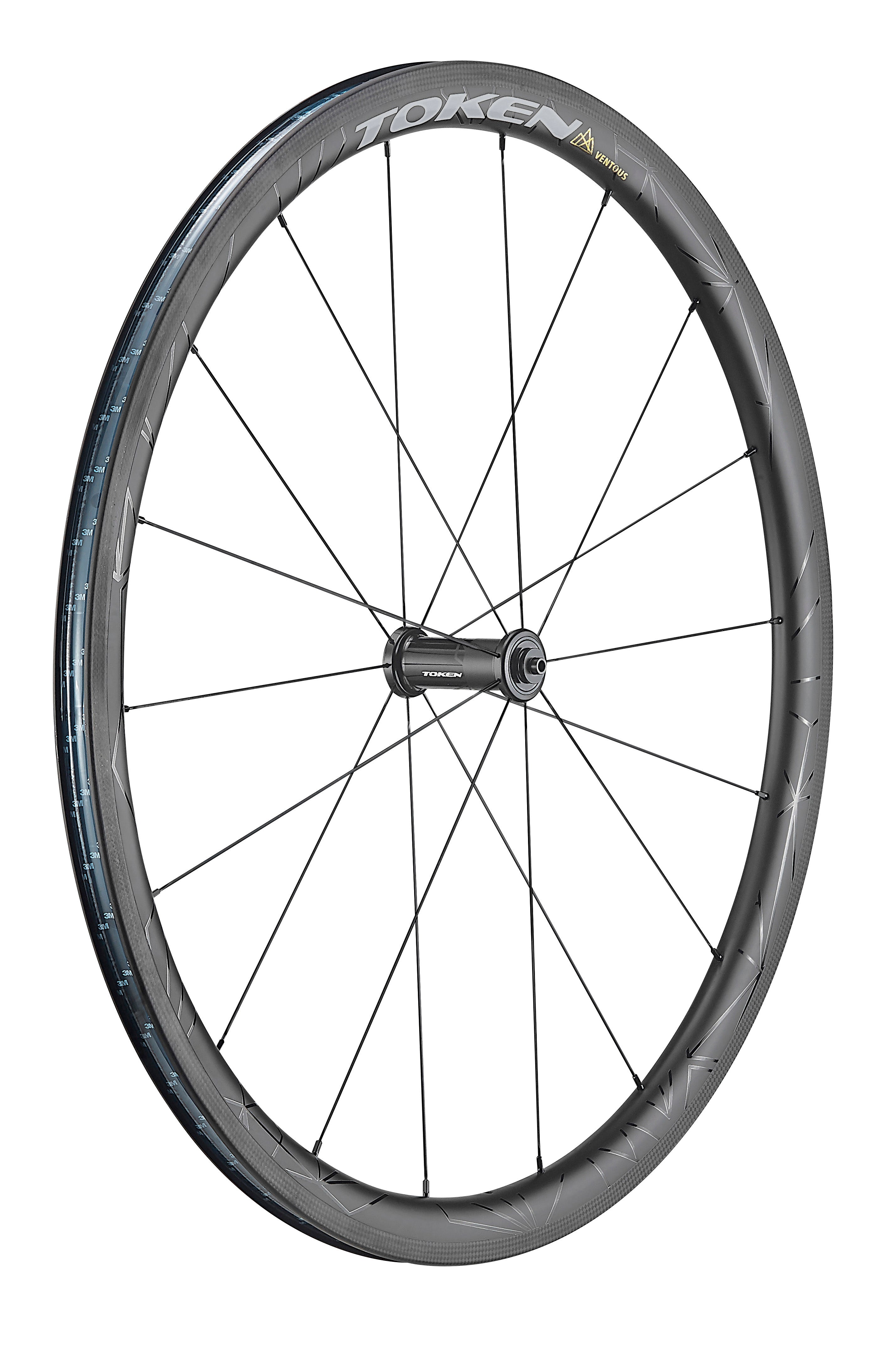 Token Cycling | Ventous Carbon Wheelset Rim Brake for Road/ Tri Bikes