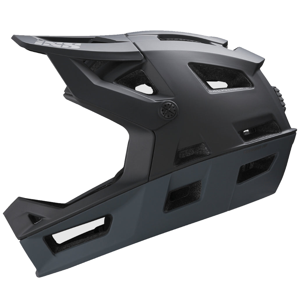 iXS Helmet Trigger FF Black ml 58-62 cm